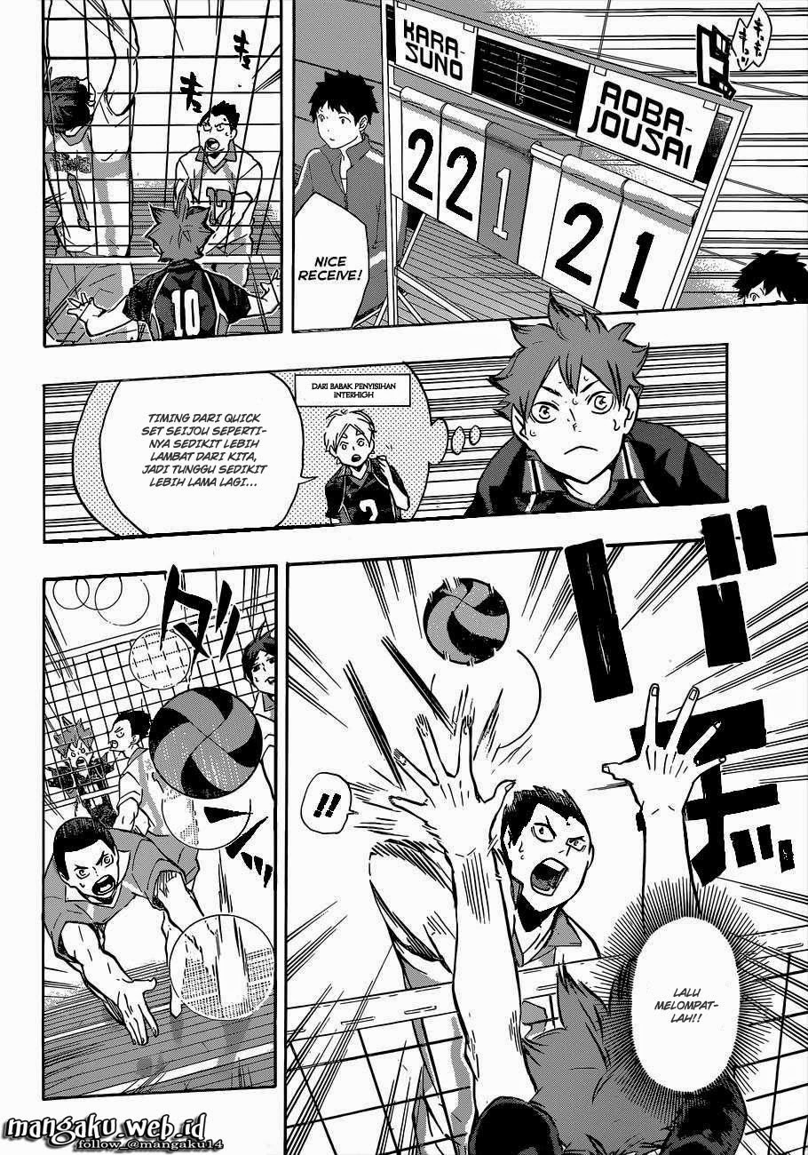 Baca Haikyuu!! - Chapter 131 halaman 11
