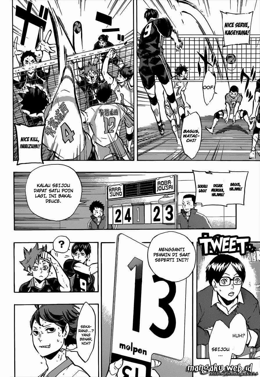 Baca Haikyuu!! - Chapter 131 halaman 16