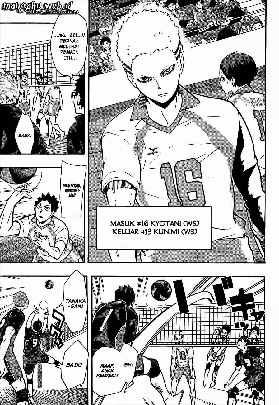 Baca Haikyuu!! - Chapter 131 halaman 17