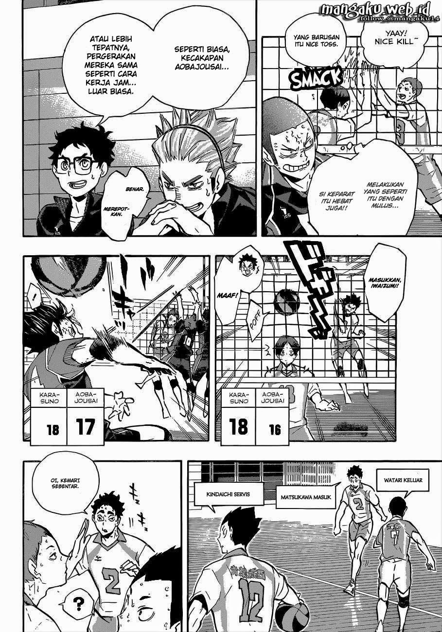 Baca Haikyuu!! - Chapter 131 halaman 7