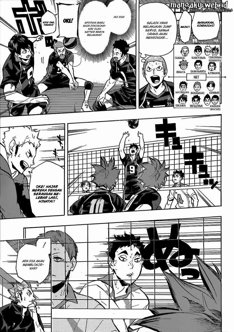 Baca Haikyuu!! - Chapter 131 halaman 8