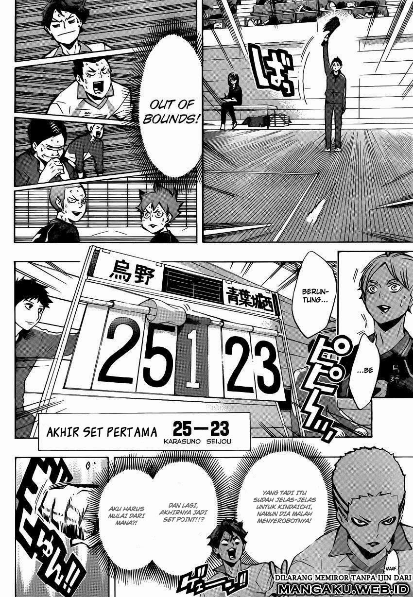 Baca Haikyuu!! - Chapter 132 halaman 4