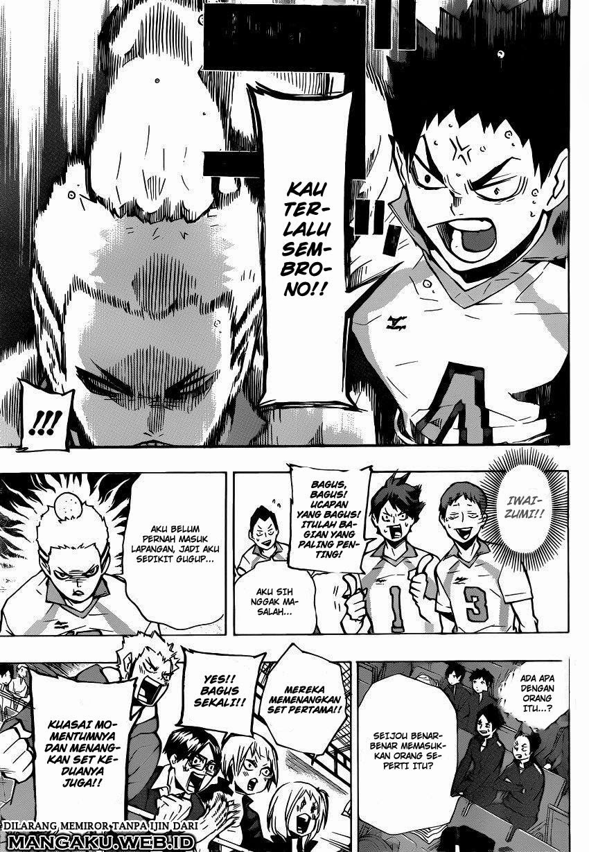 Baca Haikyuu!! - Chapter 132 halaman 5