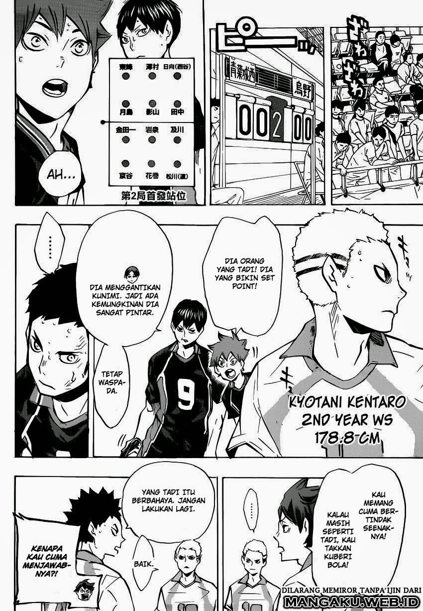 Baca Haikyuu!! - Chapter 132 halaman 6