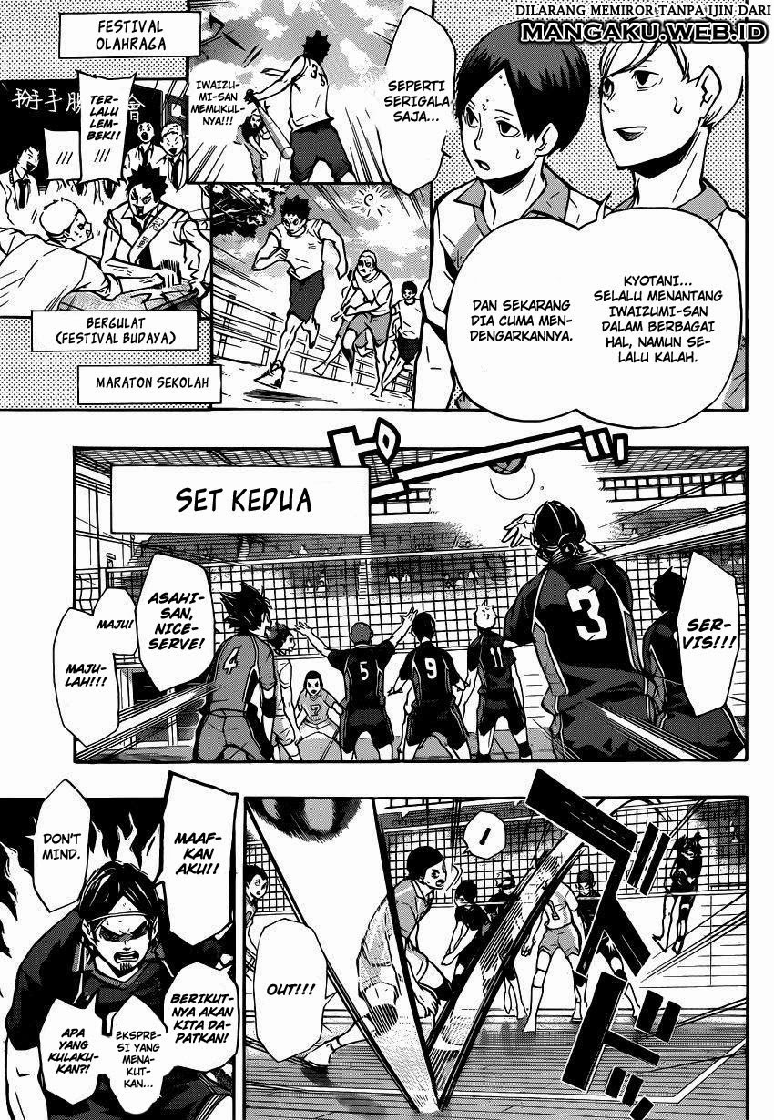 Baca Haikyuu!! - Chapter 132 halaman 7
