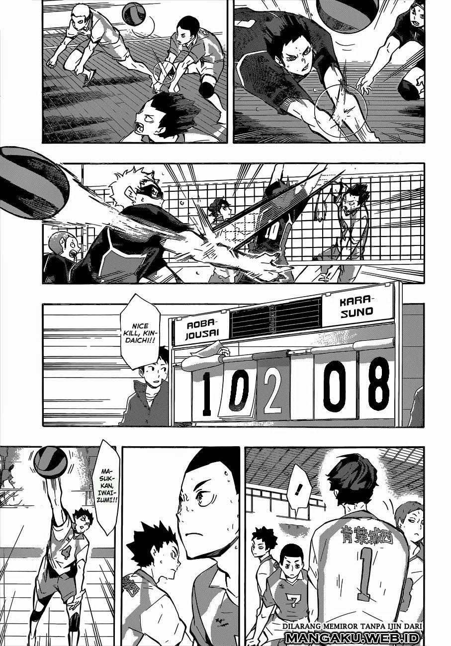 Baca Haikyuu!! - Chapter 133 halaman 10