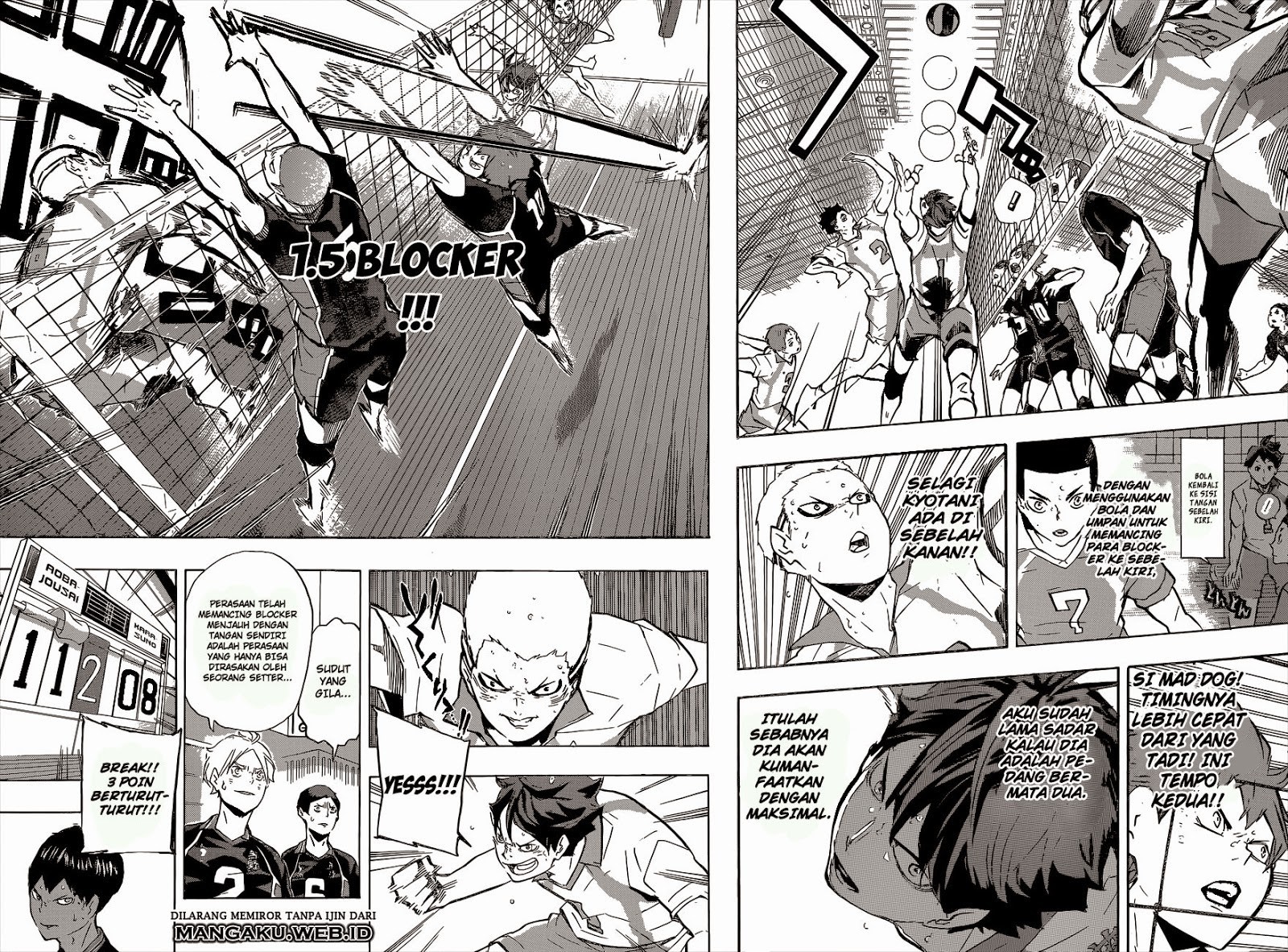 Baca Haikyuu!! - Chapter 133 halaman 13