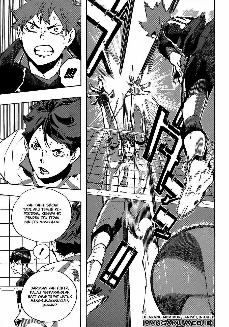 Baca Haikyuu!! - Chapter 133 halaman 17