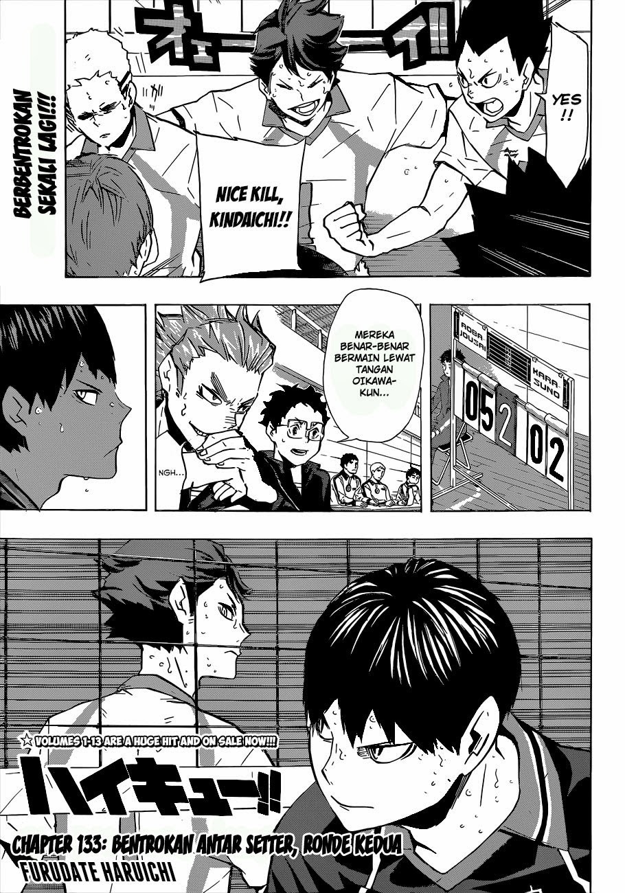 Baca Haikyuu!! - Chapter 133 halaman 2