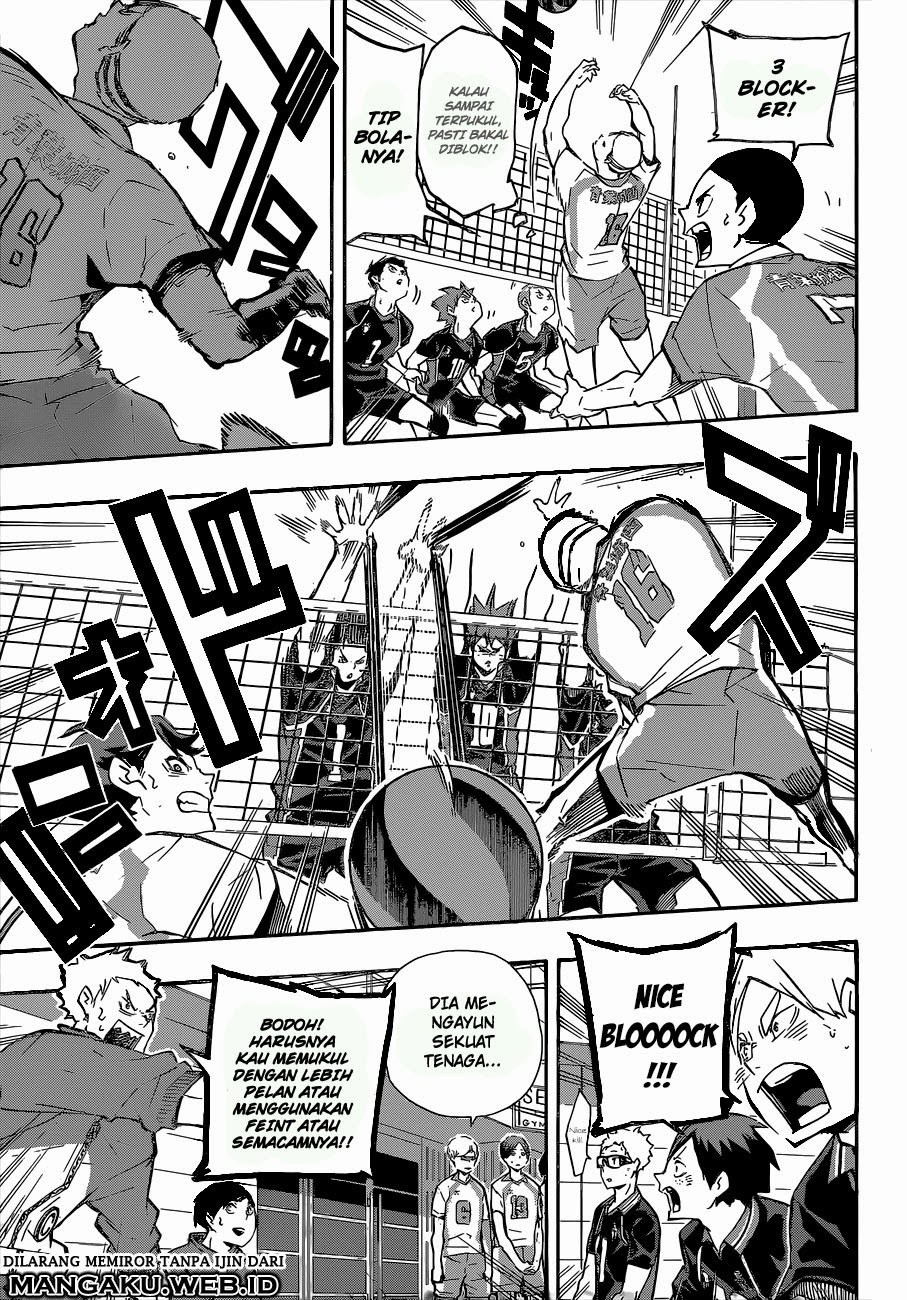 Baca Haikyuu!! - Chapter 133 halaman 4