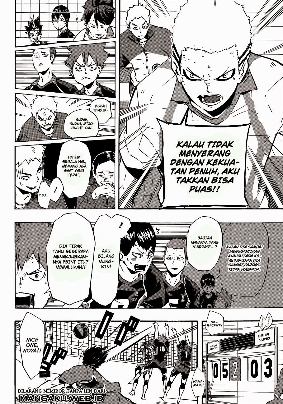 Baca Haikyuu!! - Chapter 133 halaman 5