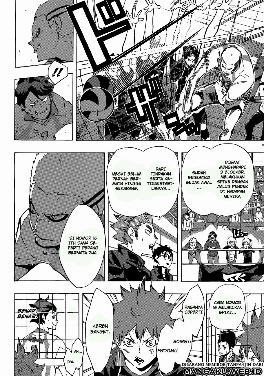 Baca Haikyuu!! - Chapter 133 halaman 7