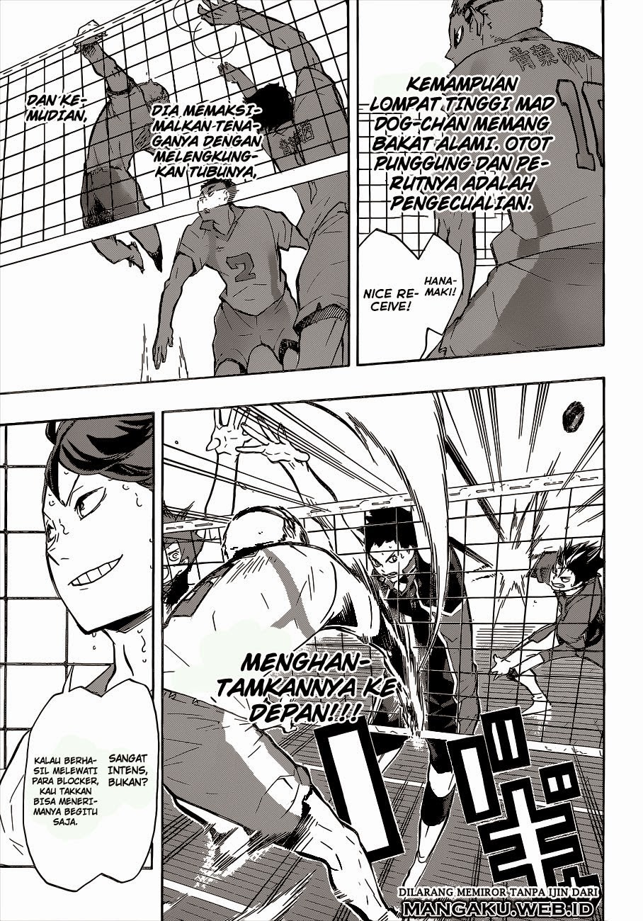 Baca Haikyuu!! - Chapter 133 halaman 8