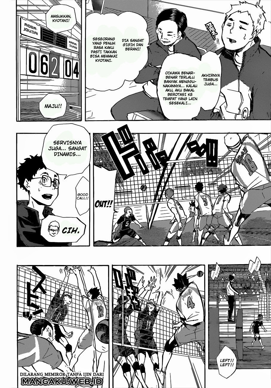 Baca Haikyuu!! - Chapter 133 halaman 9