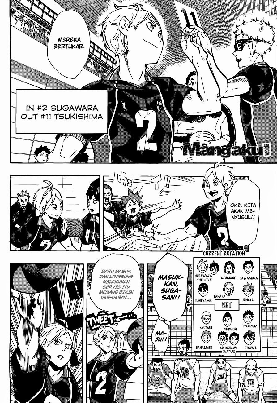 Baca Haikyuu!! - Chapter 134 halaman 10