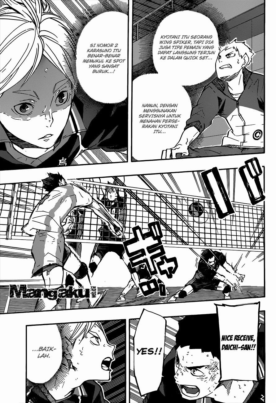 Baca Haikyuu!! - Chapter 134 halaman 15