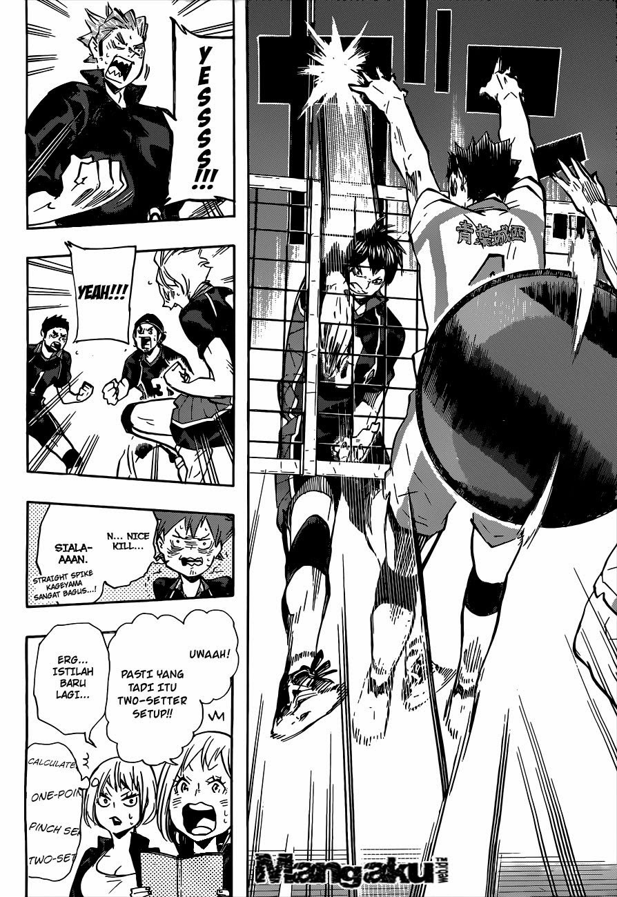 Baca Haikyuu!! - Chapter 134 halaman 17