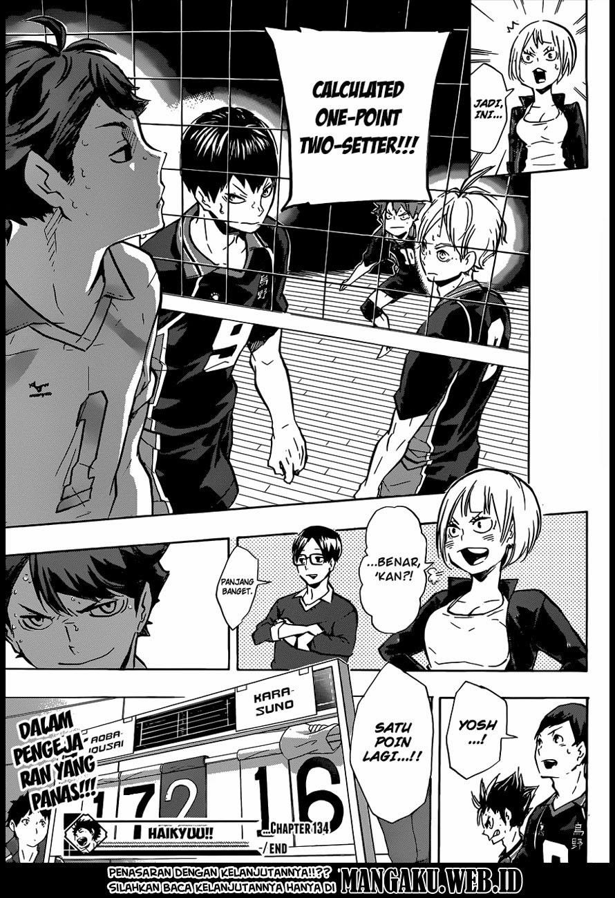 Baca Haikyuu!! - Chapter 134 halaman 18