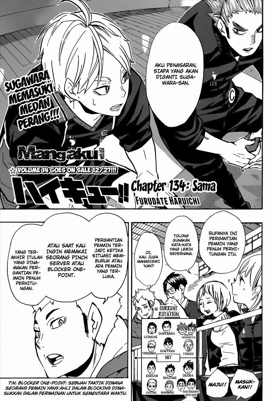 Baca Haikyuu!! - Chapter 134 halaman 2