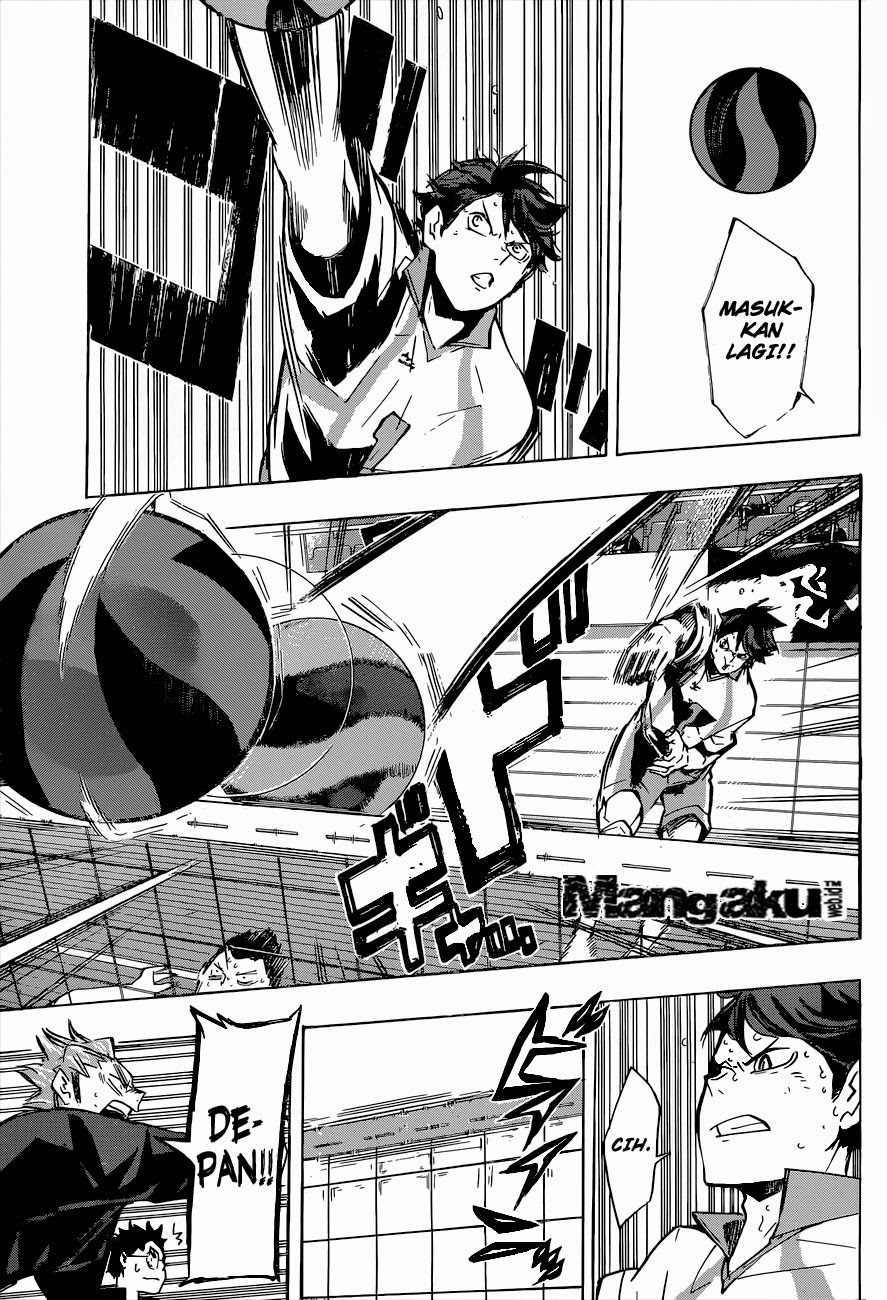 Baca Haikyuu!! - Chapter 134 halaman 7
