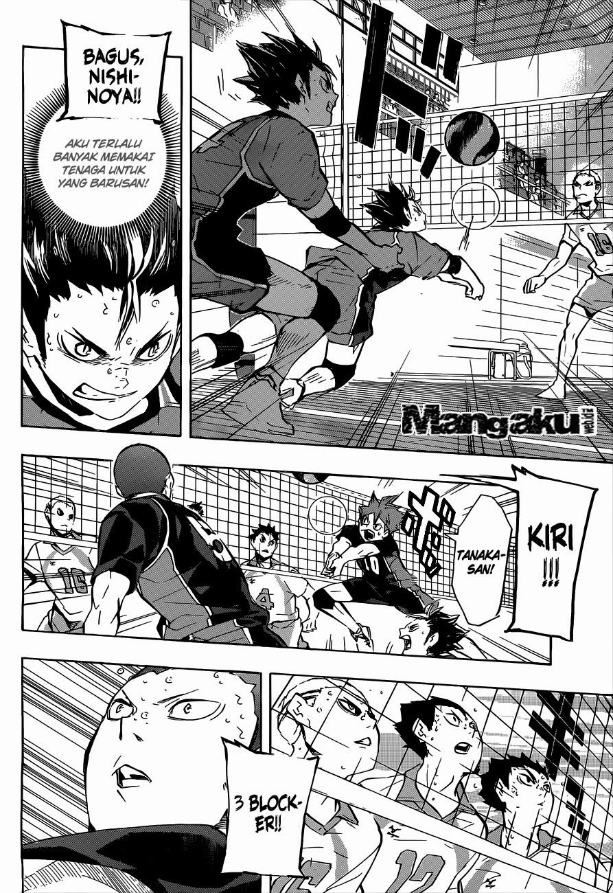 Baca Haikyuu!! - Chapter 134 halaman 8