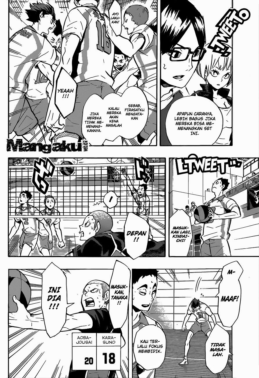 Baca Haikyuu!! - Chapter 135 halaman 11