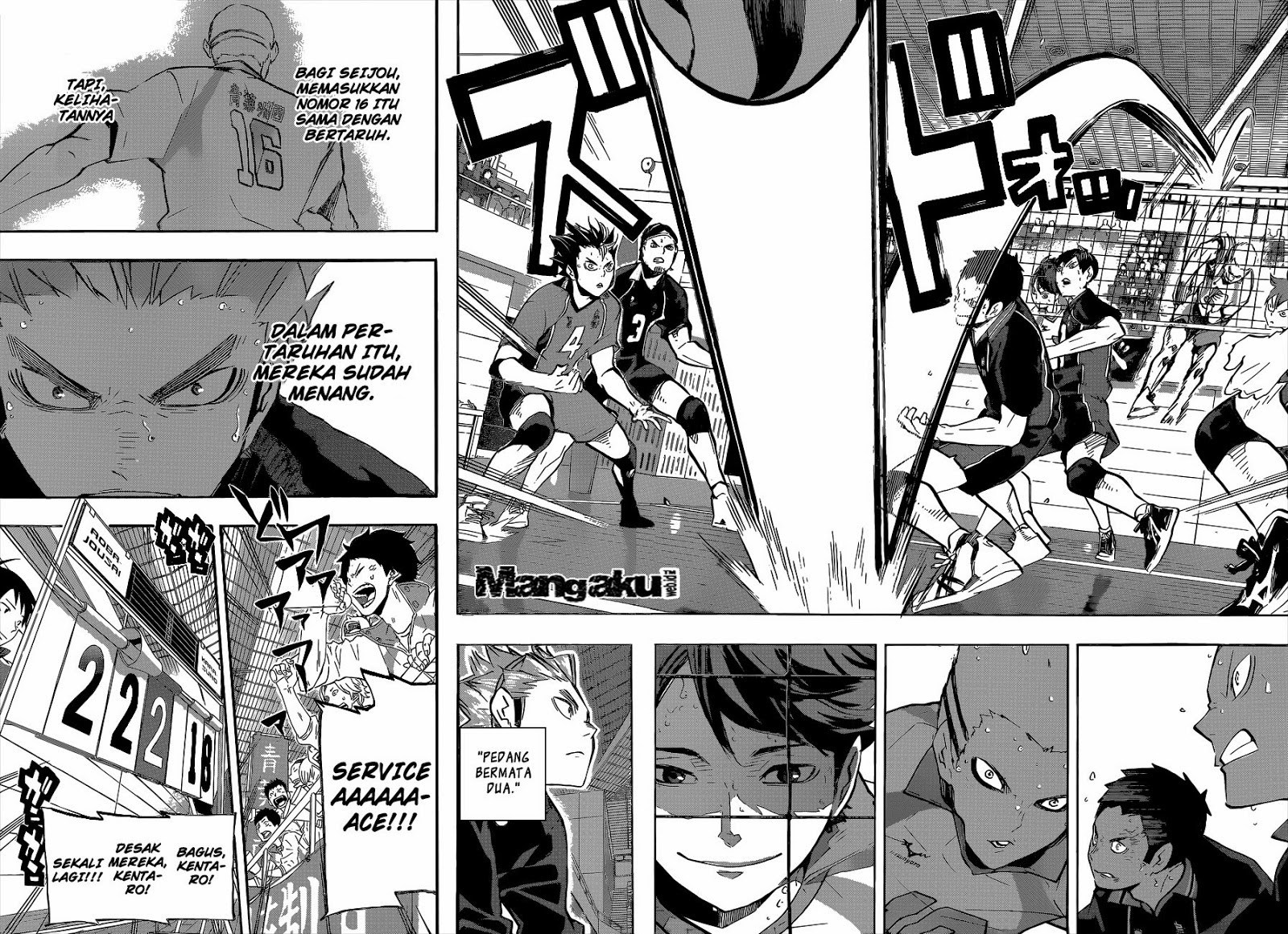 Baca Haikyuu!! - Chapter 135 halaman 15