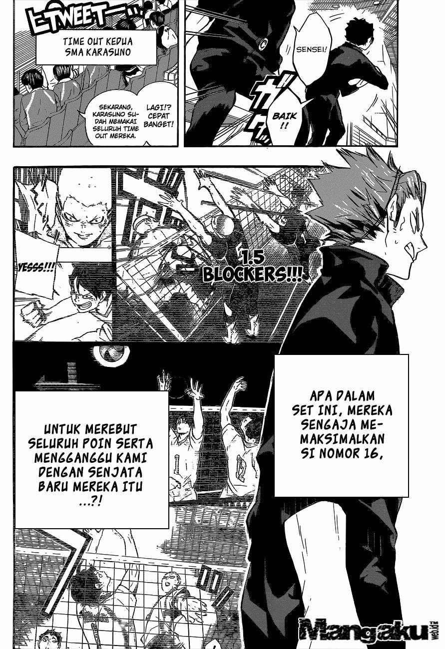 Baca Haikyuu!! - Chapter 135 halaman 16