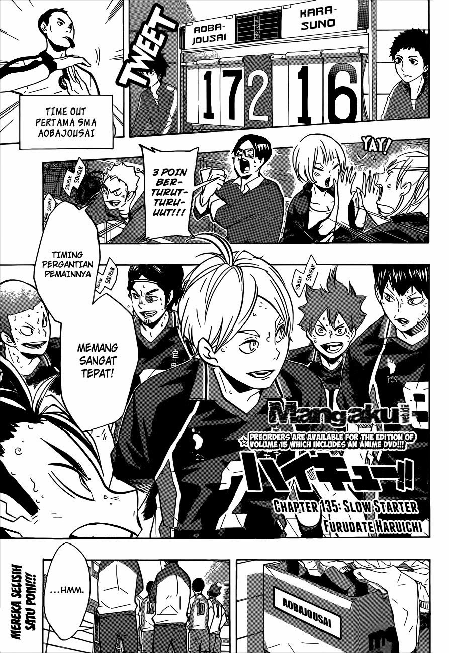 Baca Haikyuu!! - Chapter 135 halaman 2