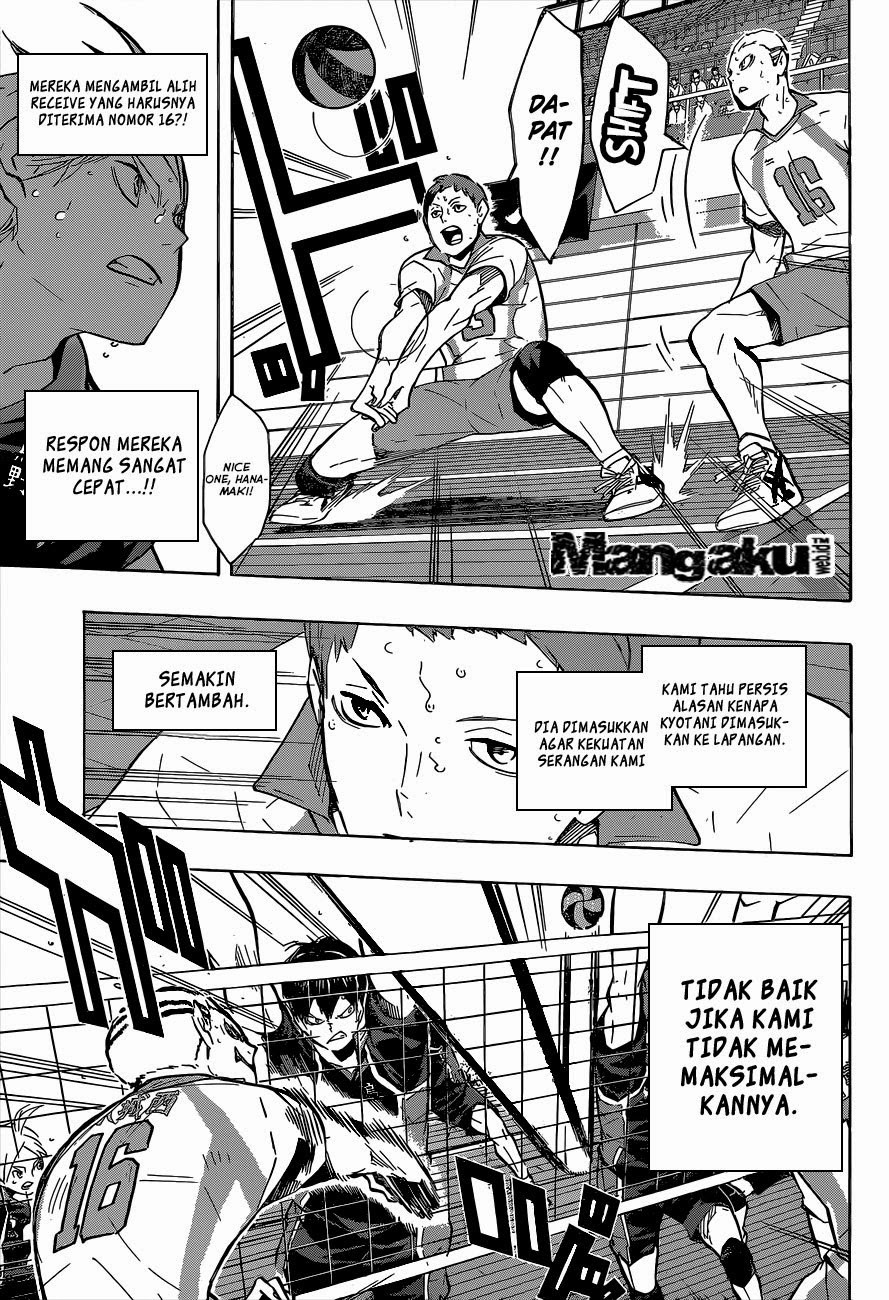 Baca Haikyuu!! - Chapter 135 halaman 4
