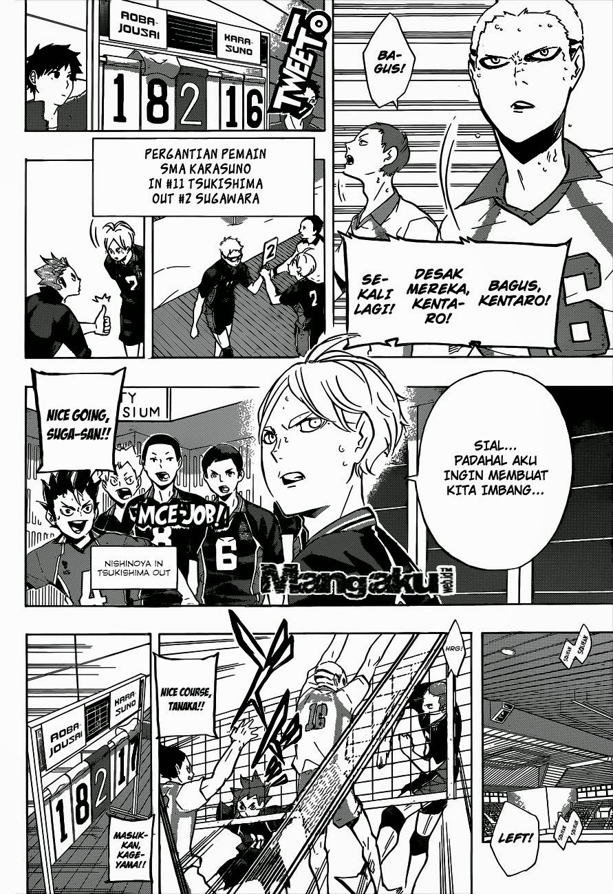 Baca Haikyuu!! - Chapter 135 halaman 5