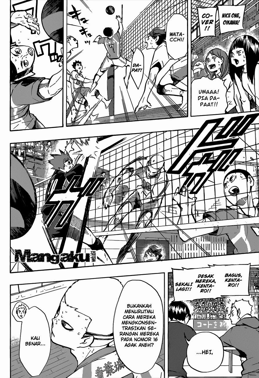 Baca Haikyuu!! - Chapter 135 halaman 7