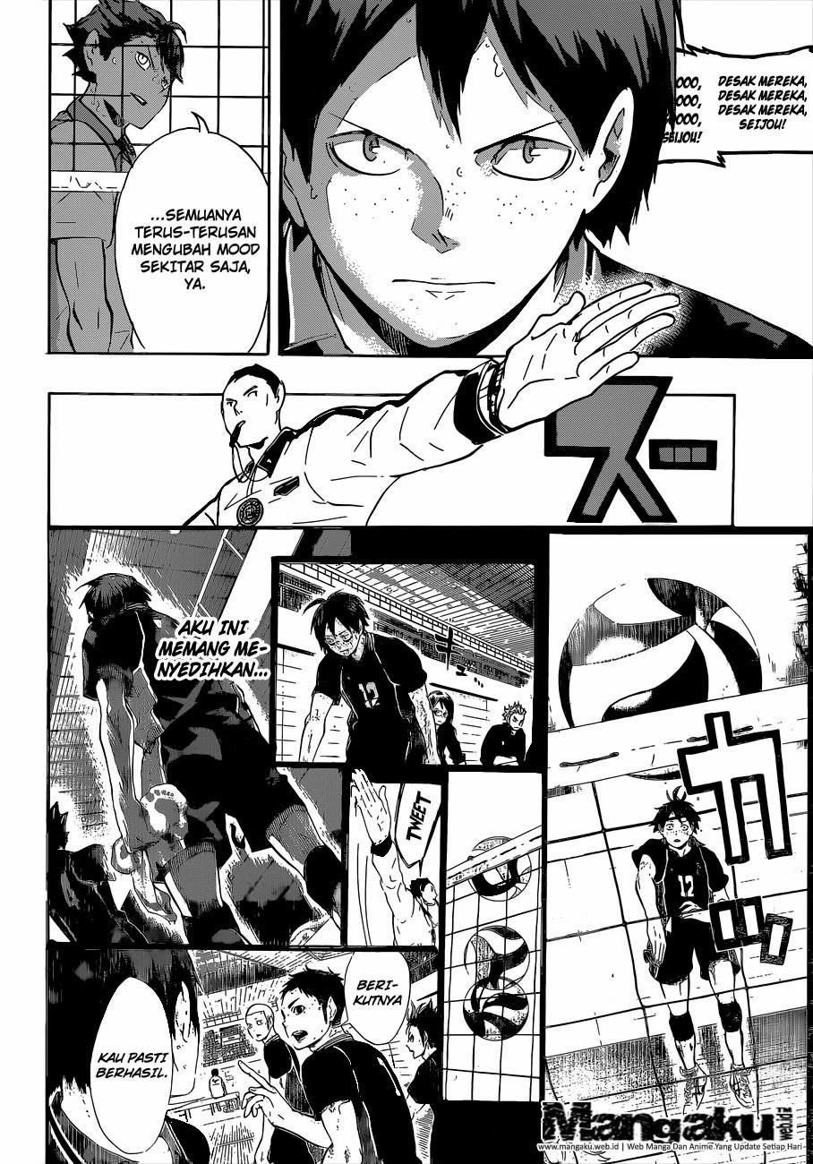 Baca Haikyuu!! - Chapter 136 halaman 11
