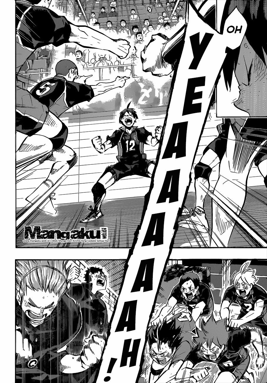 Baca Haikyuu!! - Chapter 136 halaman 15