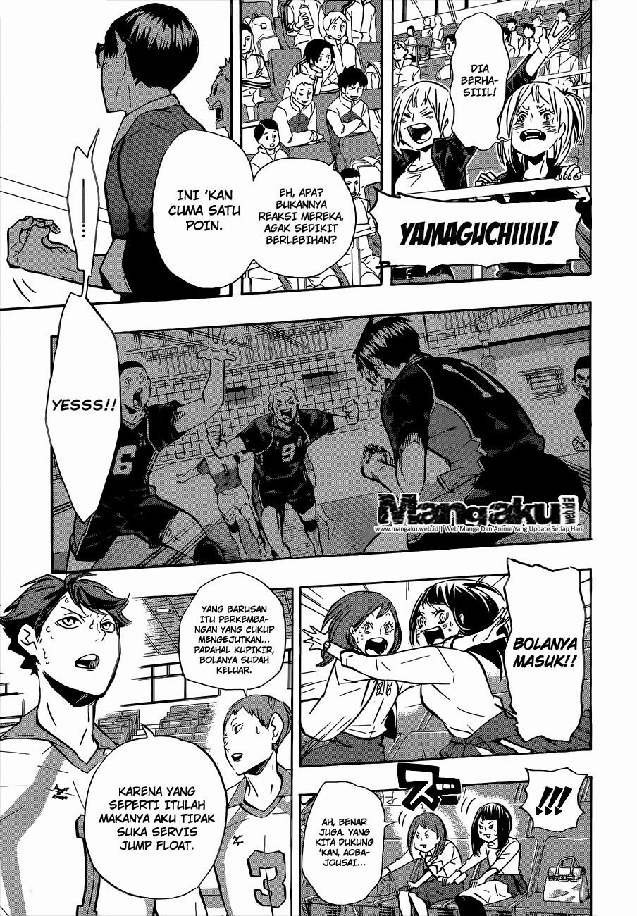 Baca Haikyuu!! - Chapter 136 halaman 16
