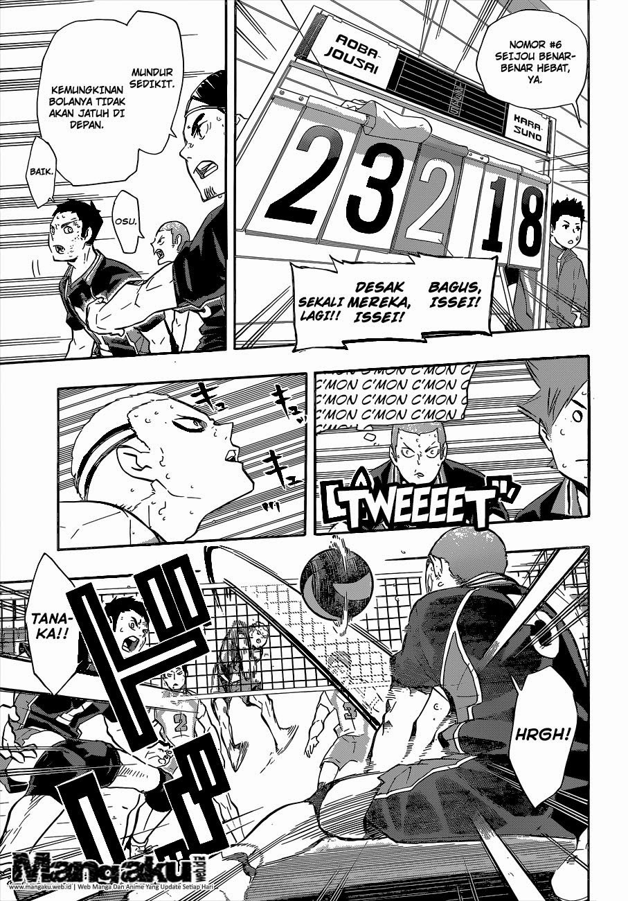 Baca Haikyuu!! - Chapter 136 halaman 6