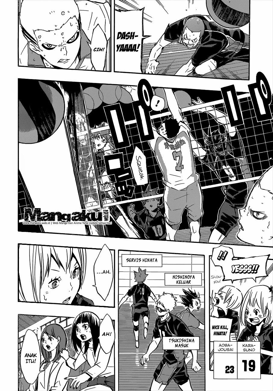 Baca Haikyuu!! - Chapter 136 halaman 7