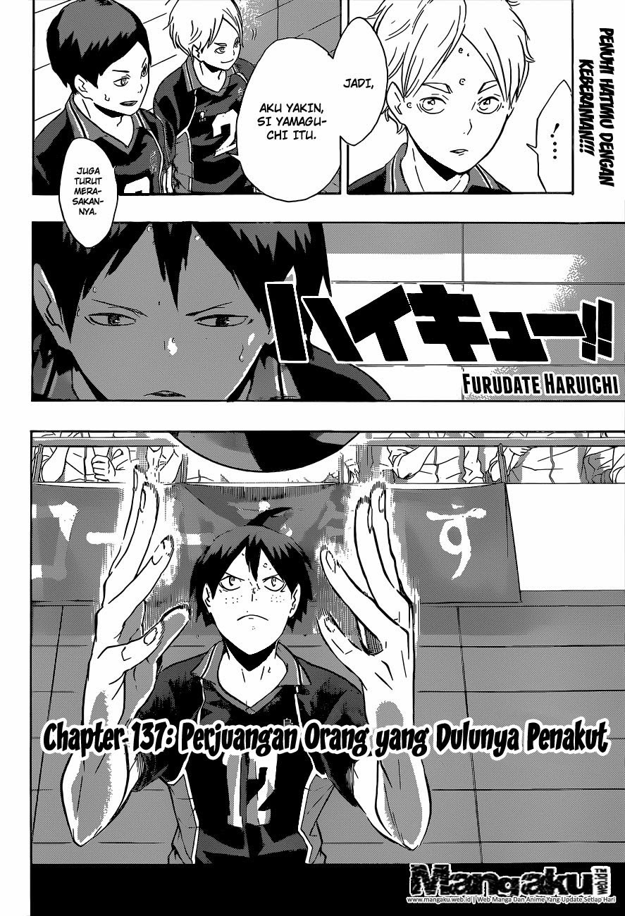 Baca Haikyuu!! - Chapter 137 halaman 3