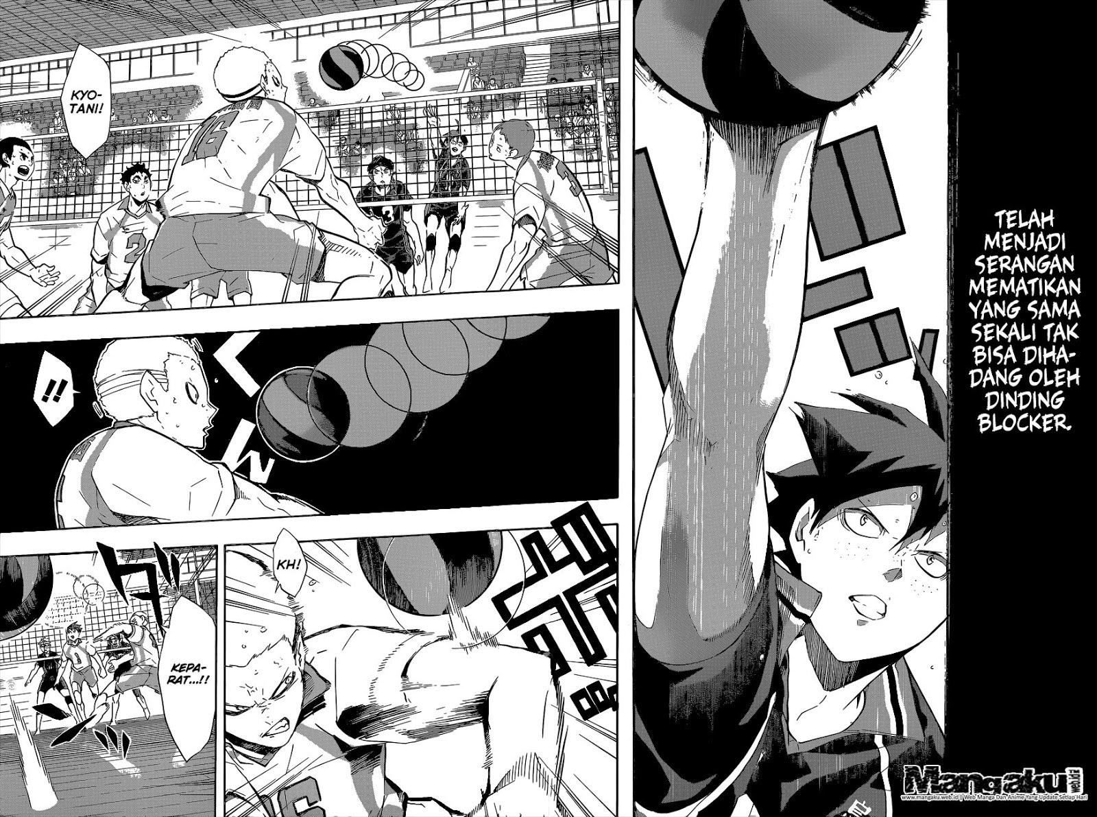 Baca Haikyuu!! - Chapter 137 halaman 5