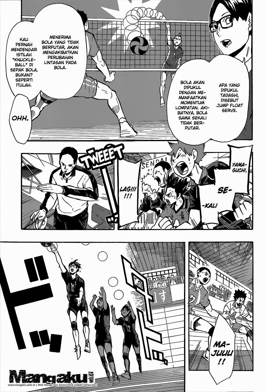 Baca Haikyuu!! - Chapter 137 halaman 7