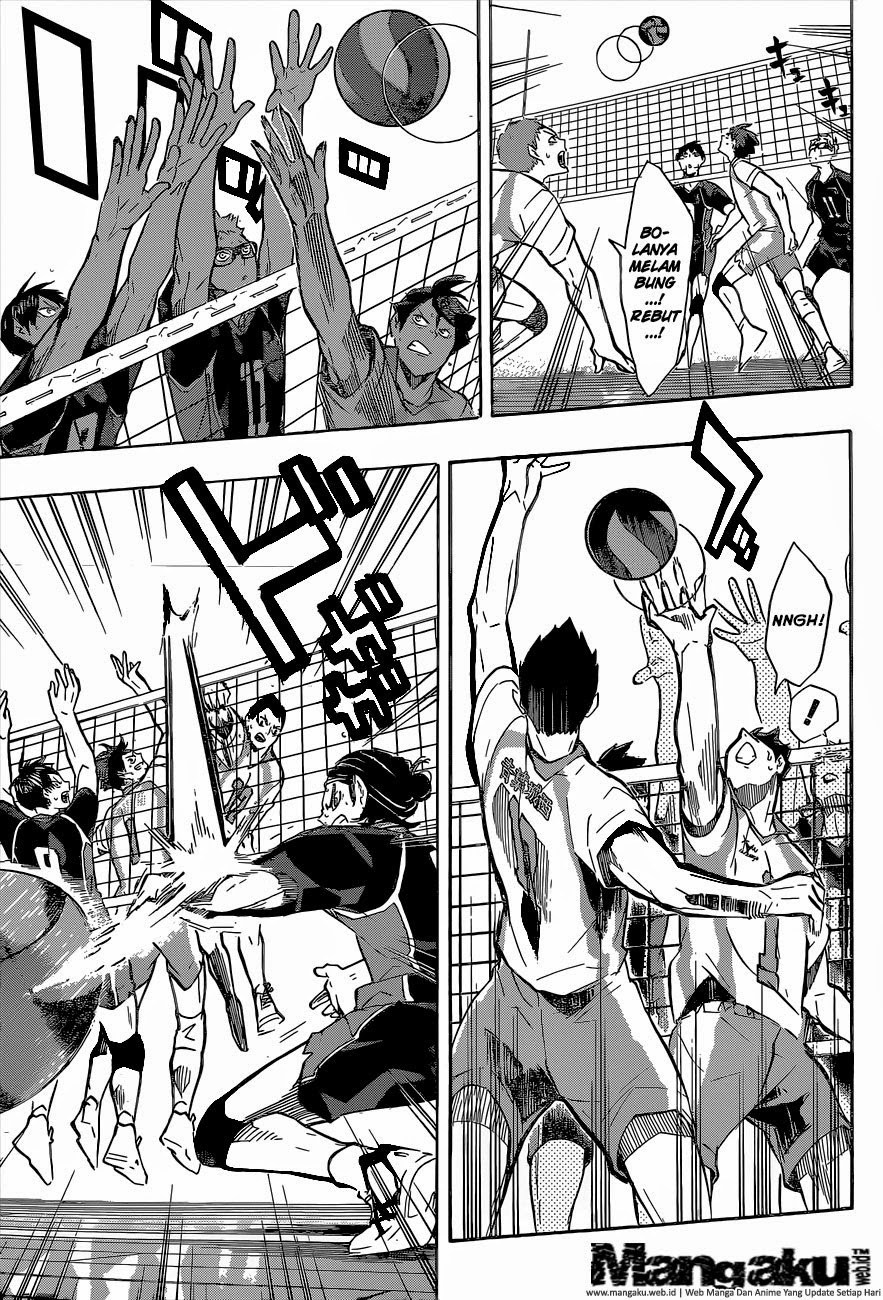 Baca Haikyuu!! - Chapter 138 halaman 17