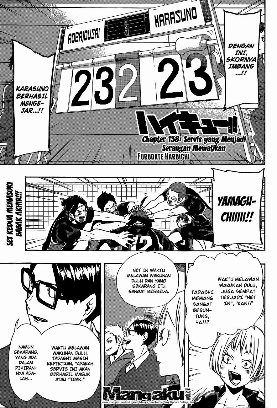 Baca Haikyuu!! - Chapter 138 halaman 2