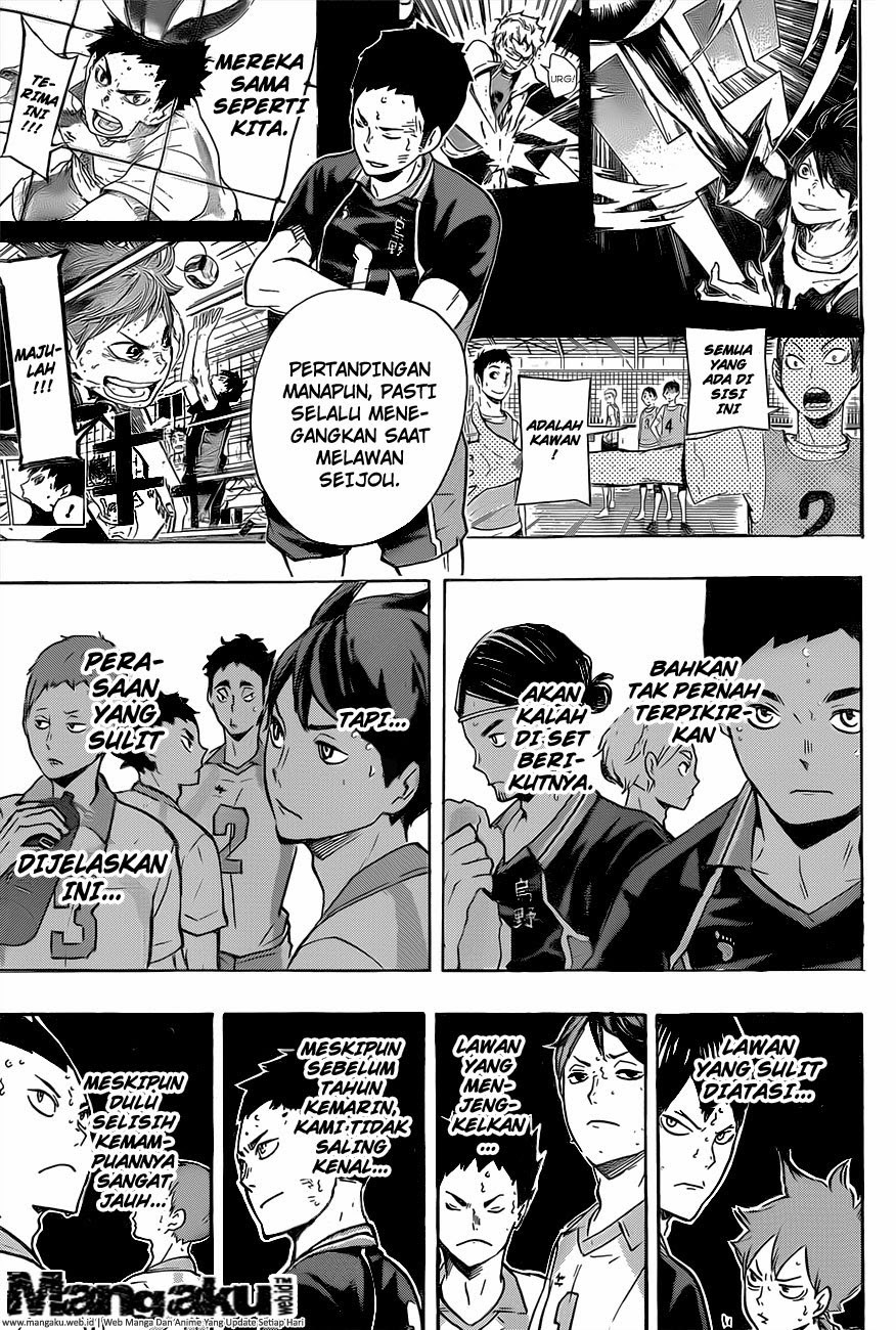 Baca Haikyuu!! - Chapter 139 halaman 15