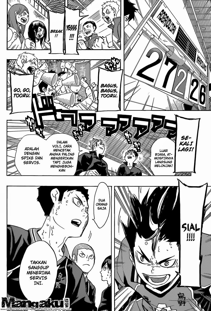 Baca Haikyuu!! - Chapter 139 halaman 5