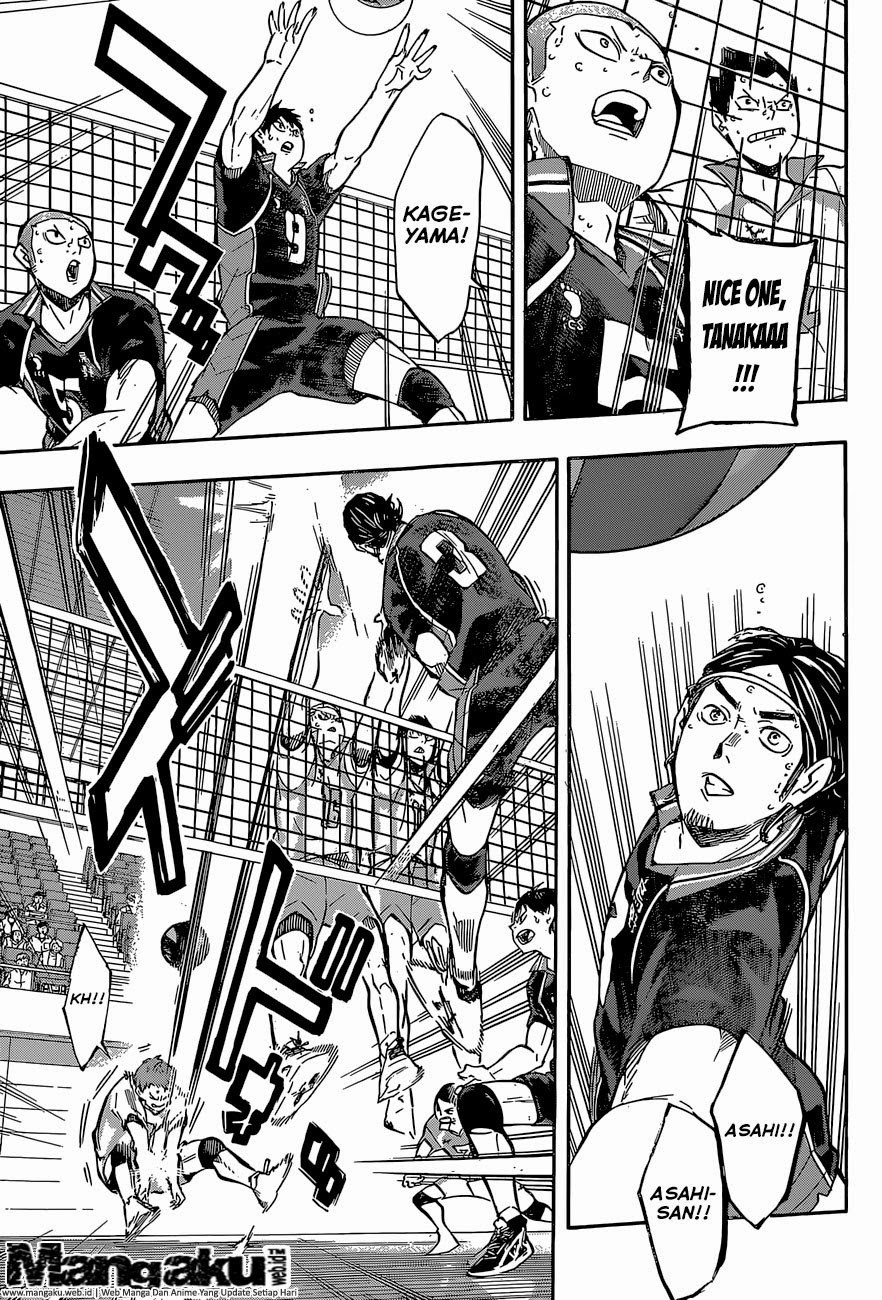 Baca Haikyuu!! - Chapter 139 halaman 9