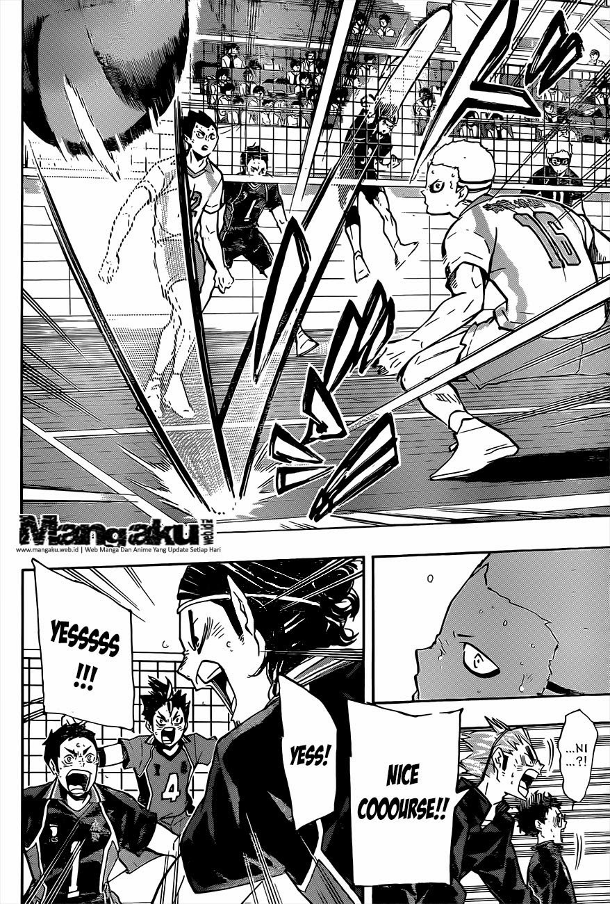 Baca Haikyuu!! - Chapter 140 halaman 10