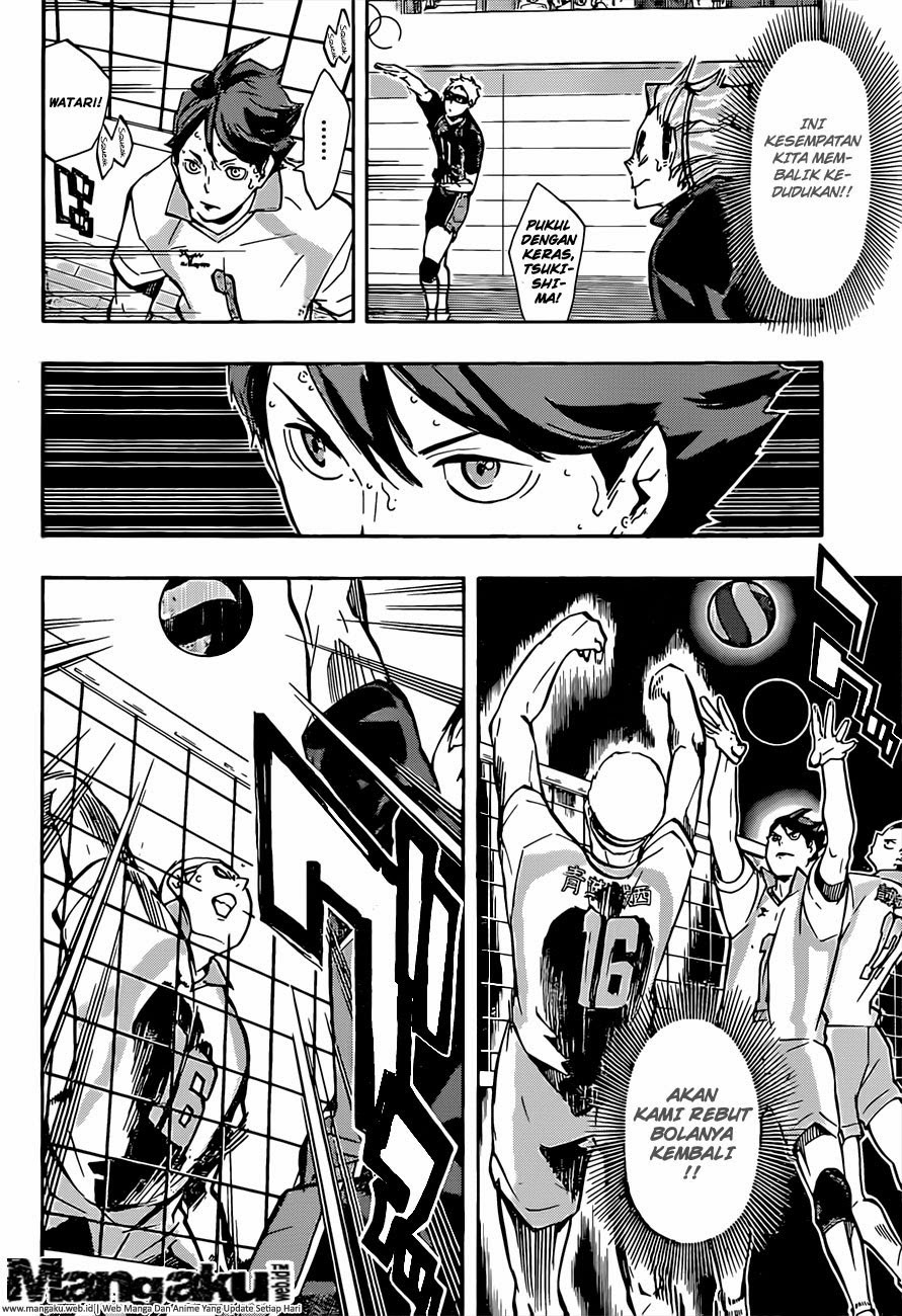 Baca Haikyuu!! - Chapter 140 halaman 16