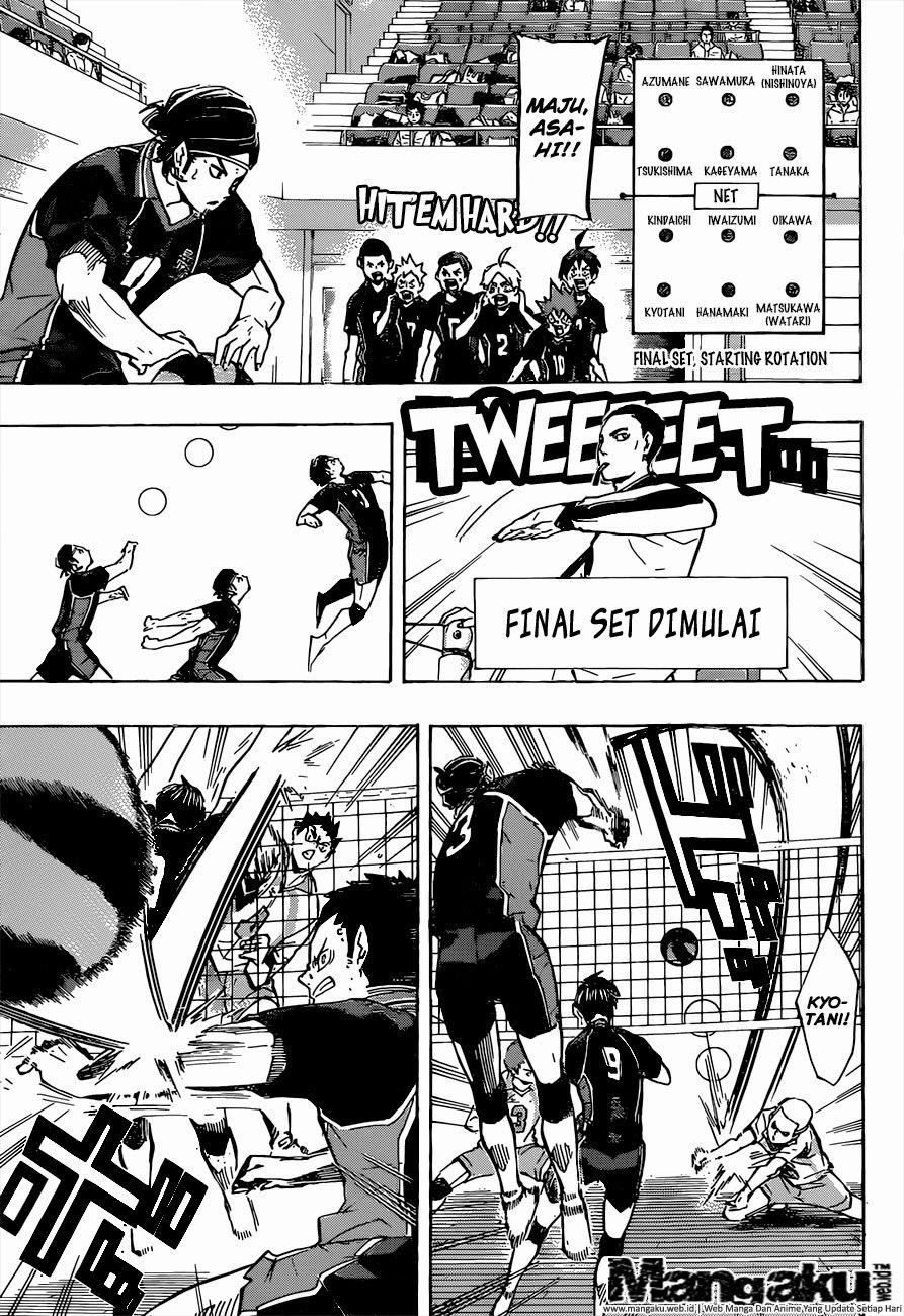 Baca Haikyuu!! - Chapter 140 halaman 3