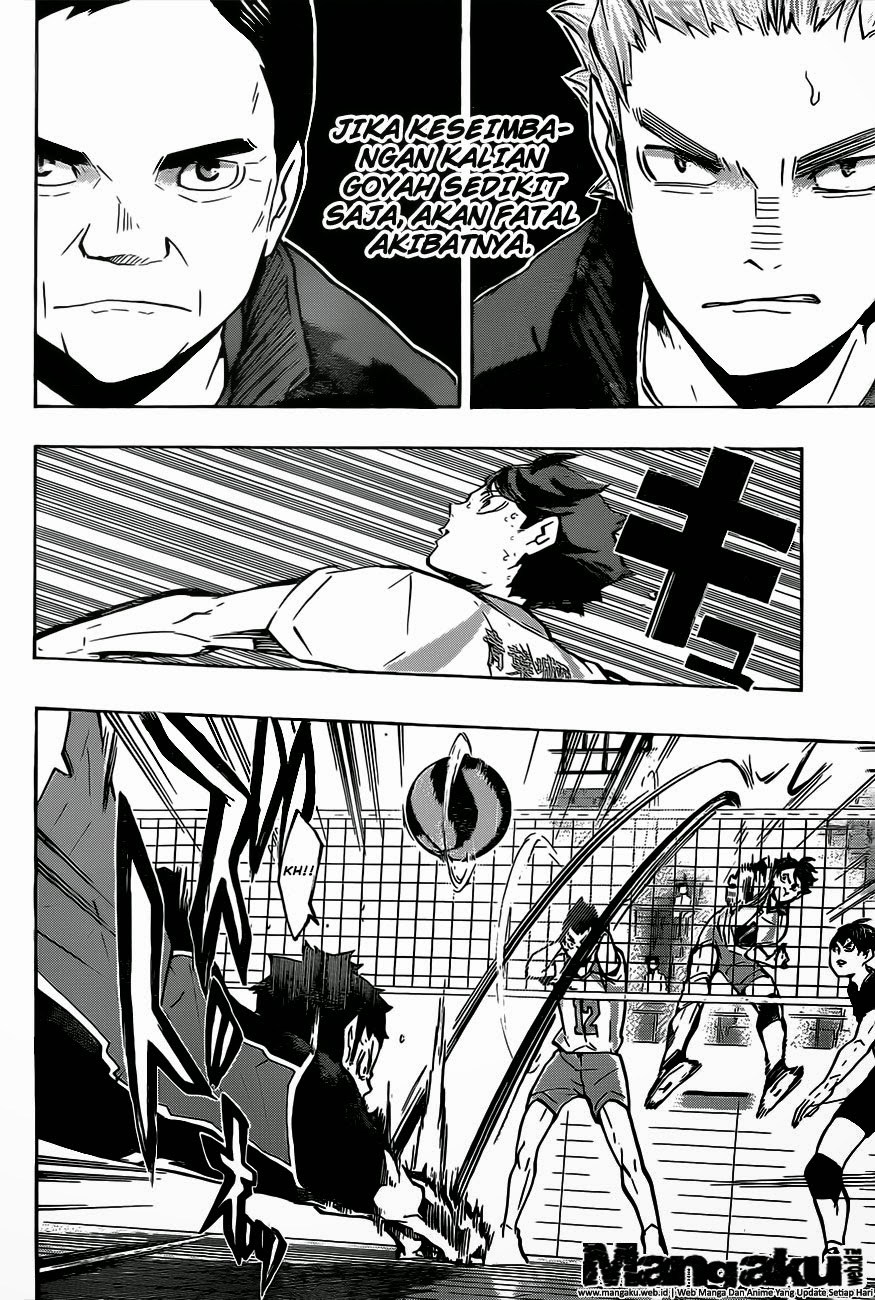 Baca Haikyuu!! - Chapter 140 halaman 6