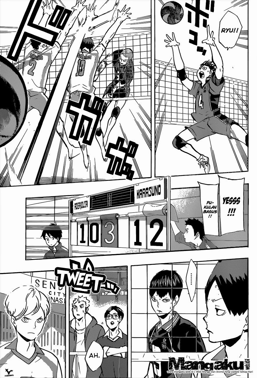 Baca Haikyuu!! - Chapter 141 halaman 11